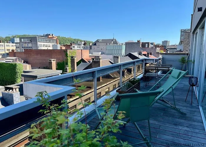 Lägenhet Le Panoramique Des Carmes - Vue Cathedrale Liège