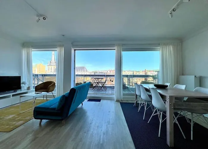 Lägenhet Le Panoramique Des Carmes - Vue Cathedrale *