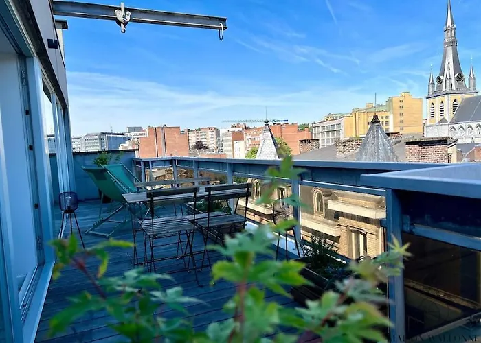 Lägenhet Le Panoramique Des Carmes - Vue Cathedrale Liège